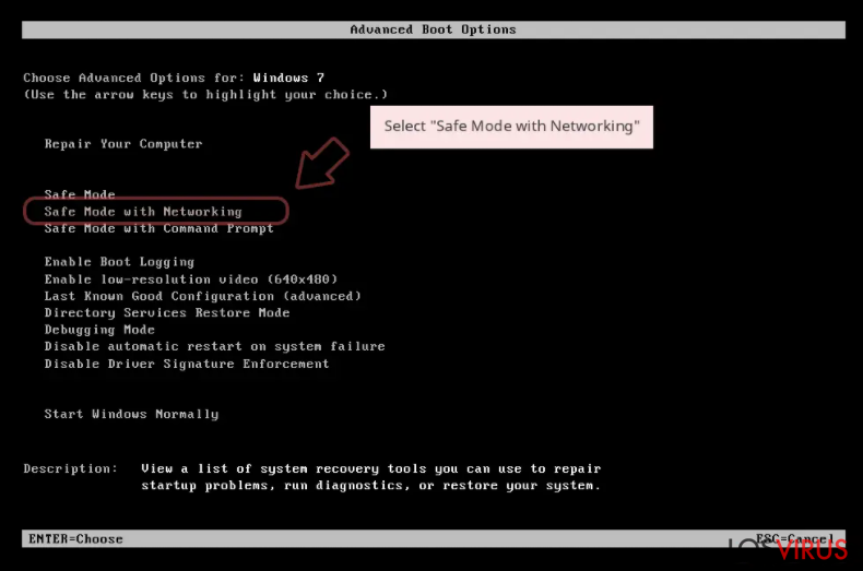 Ransomware: Eliminación manual de ransomware en Modo Seguro