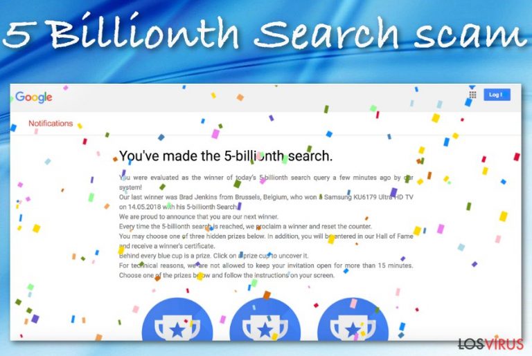 Estafa 5 Billionth Search