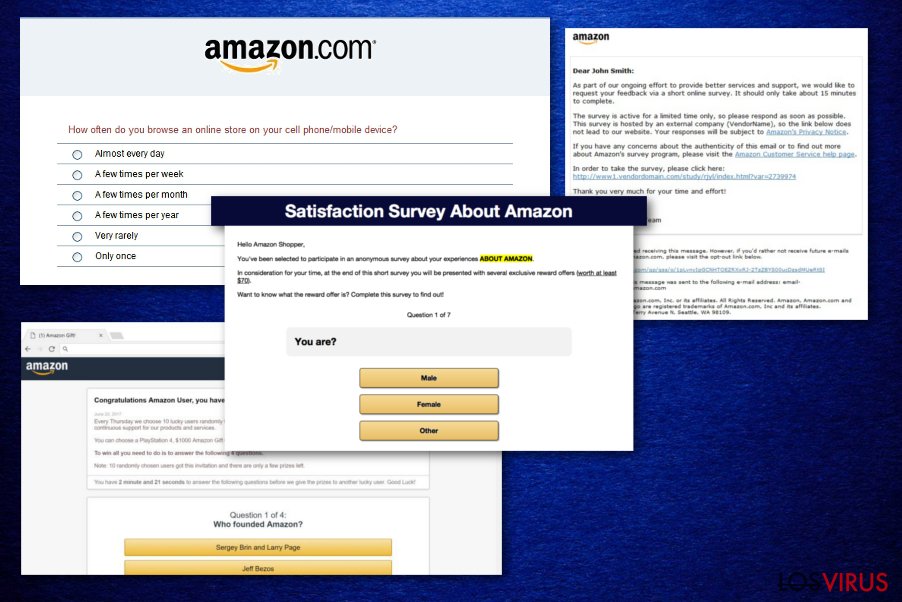 Virus Amazon Shopper Satisfaction Survey
