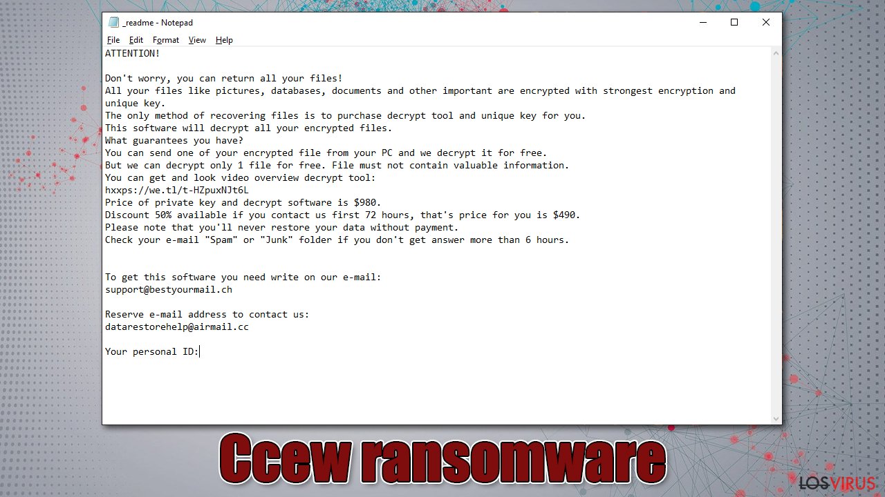 Ccew ransomware