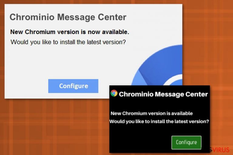 Virus Chrominio Message Center