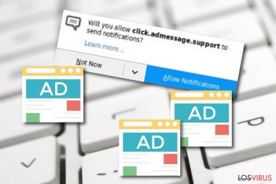 Adware Click.admessage.support