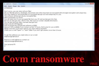 Ransomware Covm