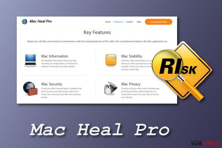 Herramienta del sistema Mac Heal Pro