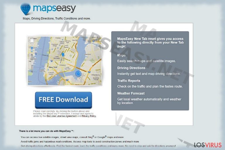 Hacker de navegador Mapseasy.net