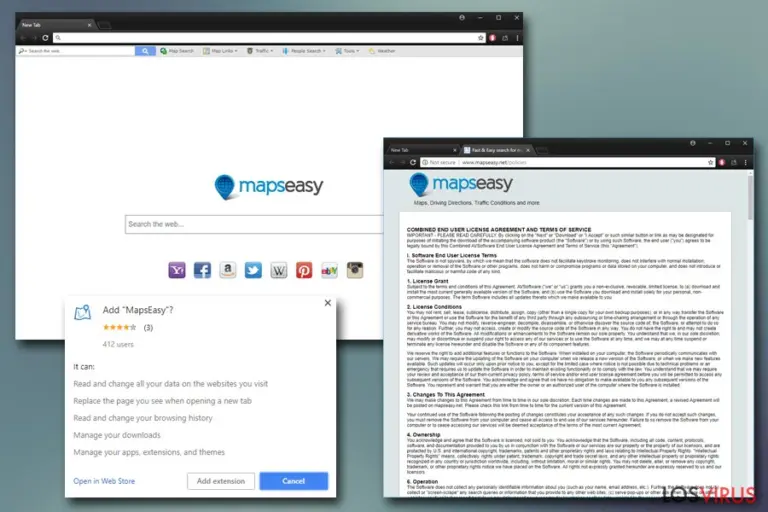 Mapseasy.net PUP