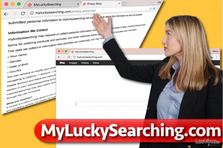 Virus MyLuckySearching.com