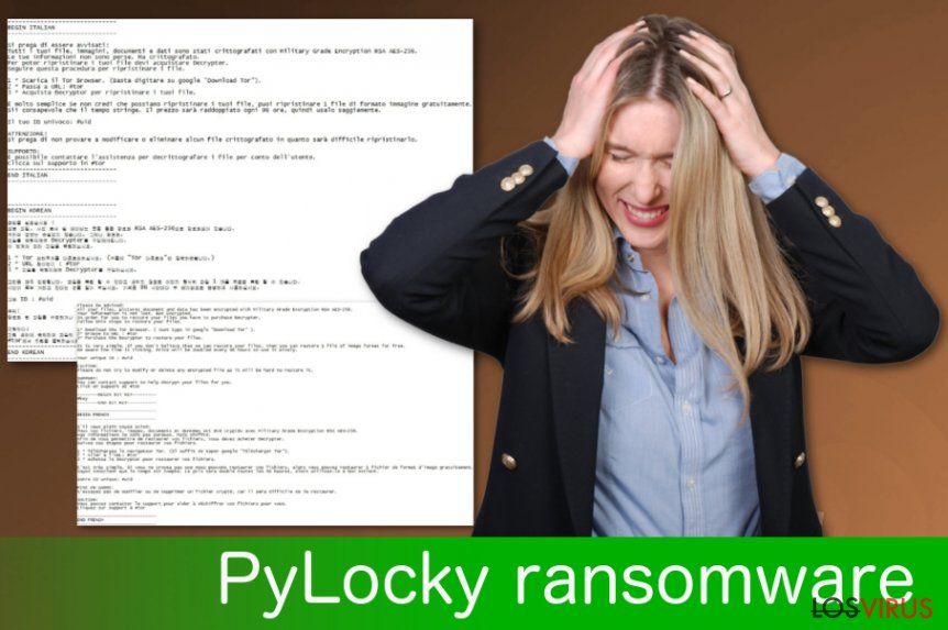 Ransomware PyLocky
